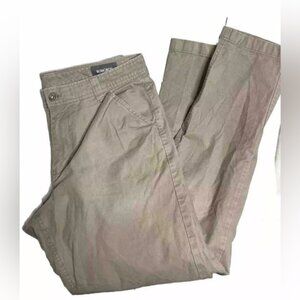 Bonobos 5-Pocket Pants Men 33 x 32 Biege Stretch Straight Fit Twill Straight Leg